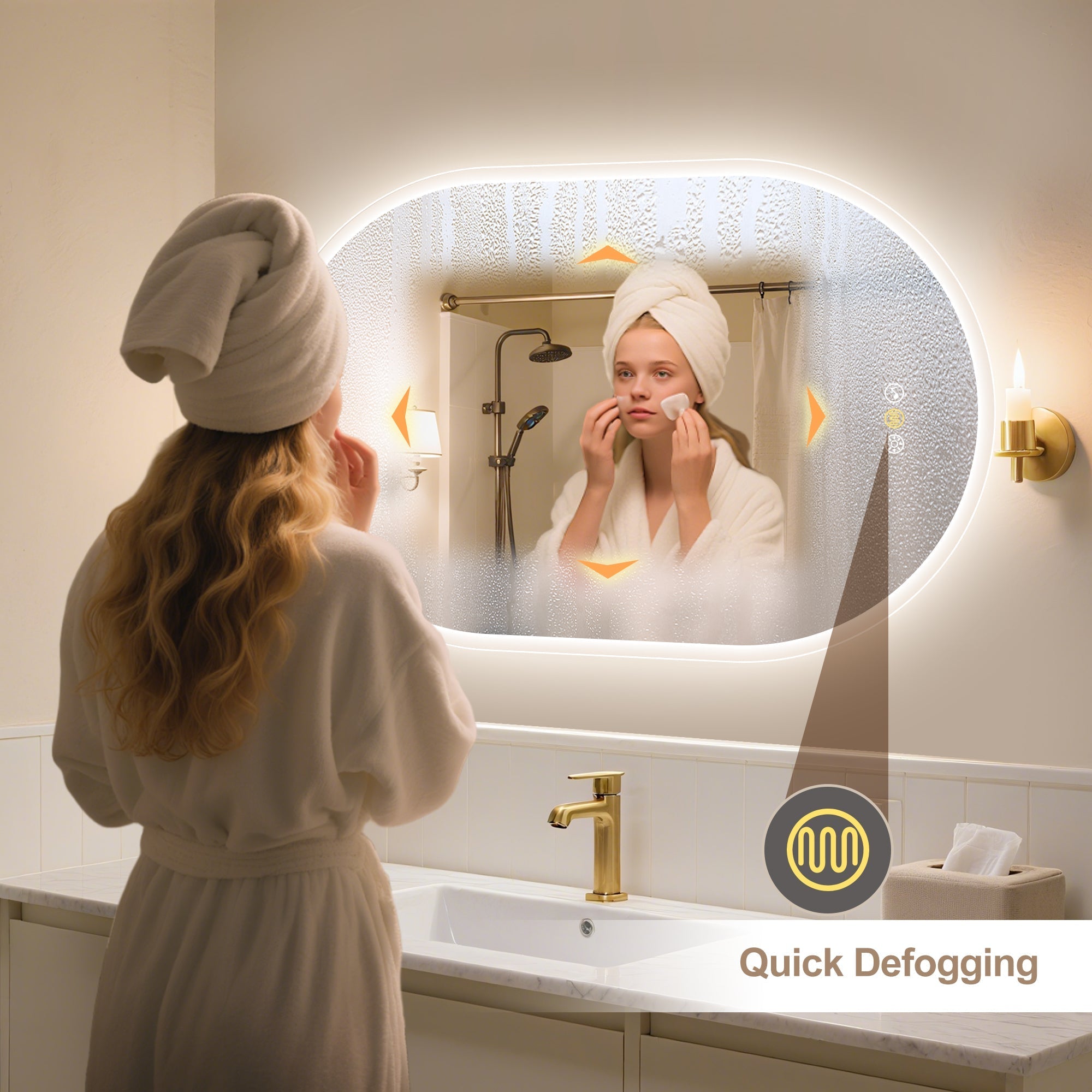 How to Clean and Maintain Your Bathroom Smart LED Mirror