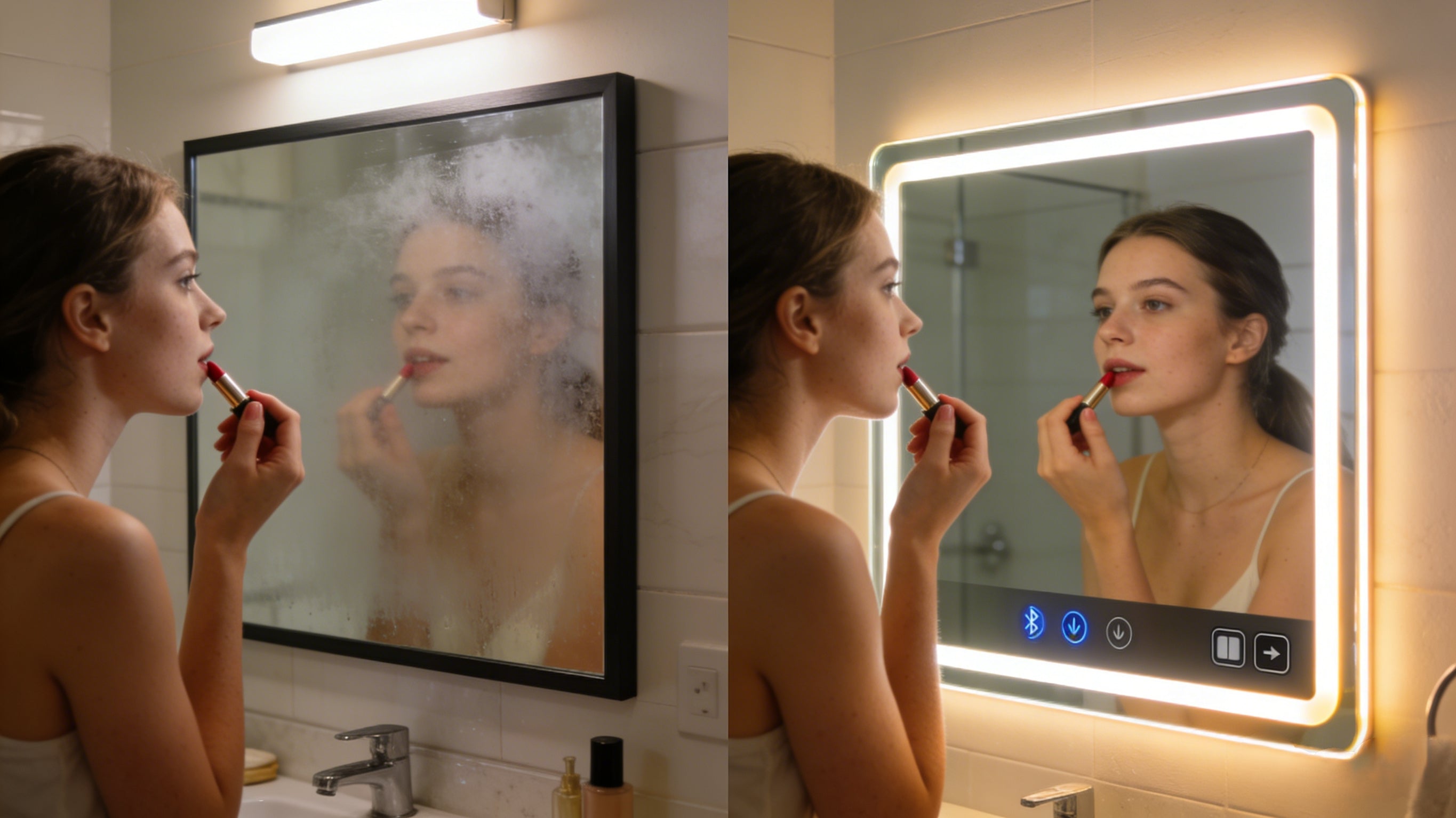 LED Mirrors vs Regular Mirrors: Which One Is Right for Your Home?