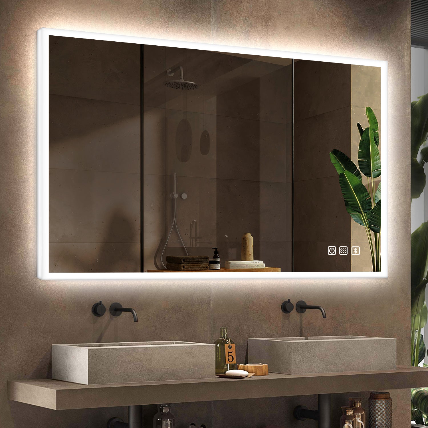 led-bathroom-mirror-bluetooth-speakers