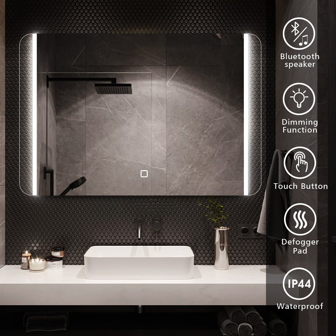 Discover the Elegant LEDBathroomMirrors for 2023 SBAGNO