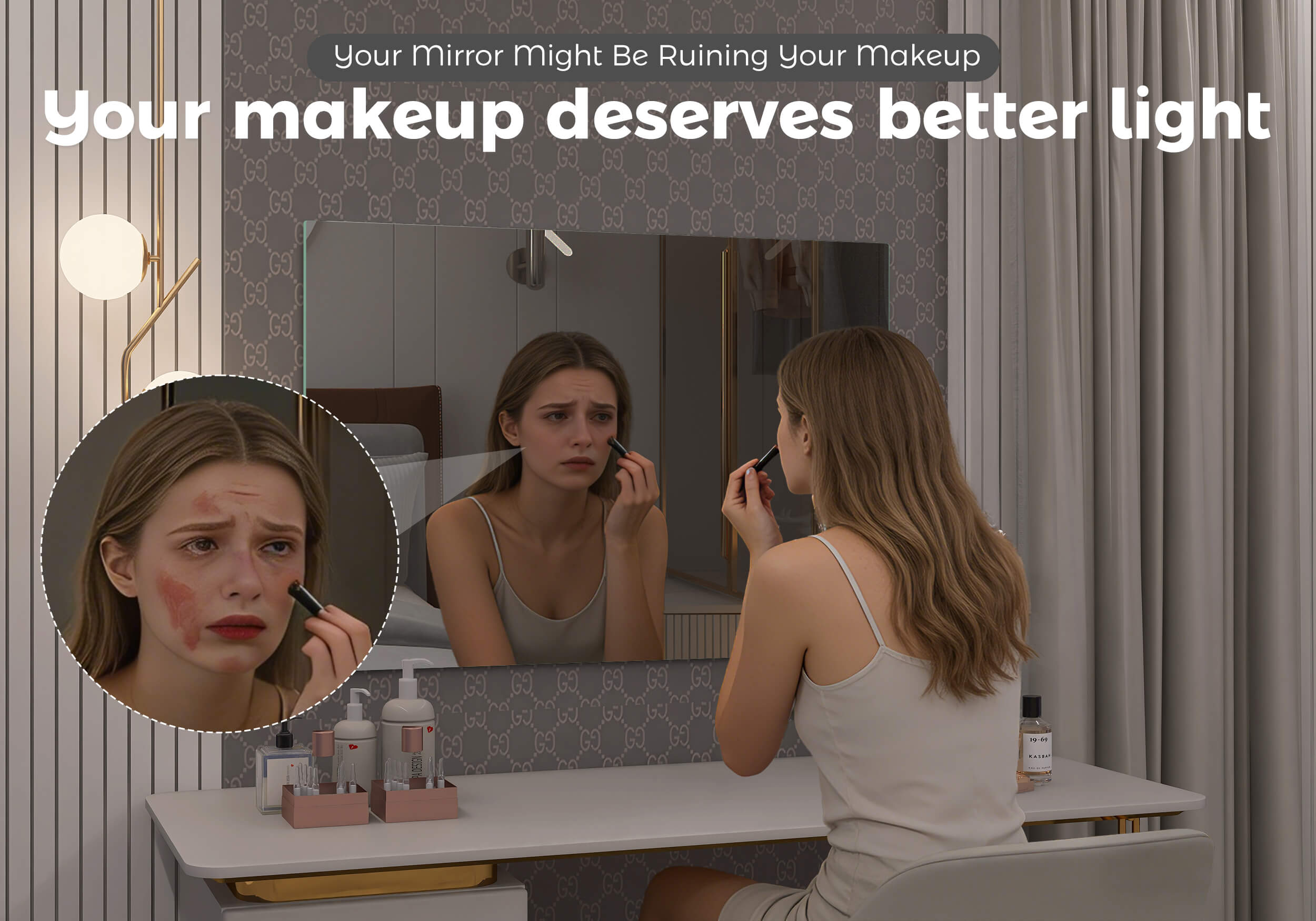 your makeup deserves better light vanity mirror with led